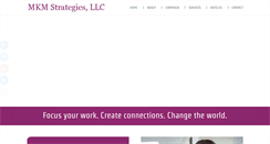 Desktop Screenshot of mkmstrategies.com