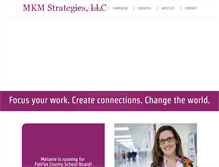 Tablet Screenshot of mkmstrategies.com
